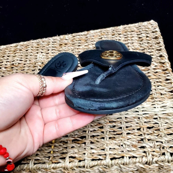 Tory Burch Black Thora Sandals - Picture 4 of 7